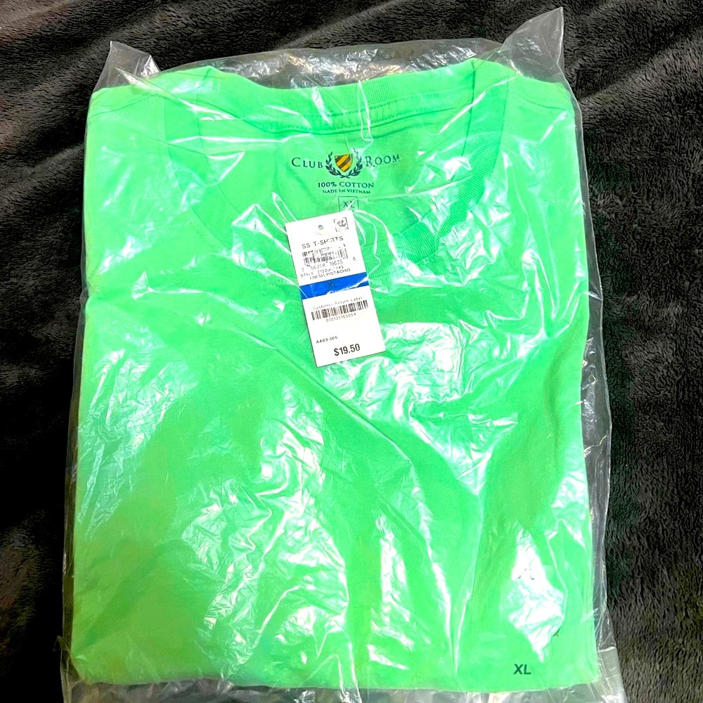 Club Room Mens Crew Neck Basic T-Shirt XL